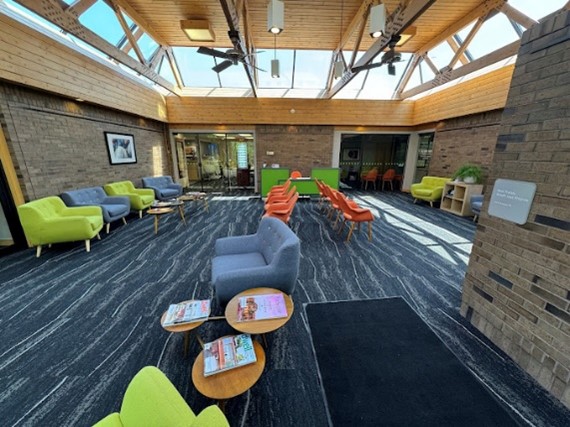 Audicare Hearing Centers Traverse City waiting room