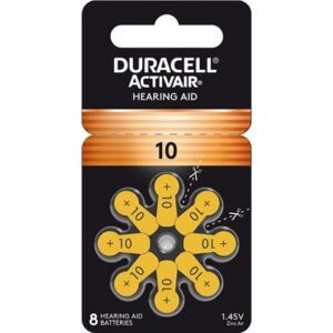 Duracell Activair MF Batteries (10 cards of 8 batt)