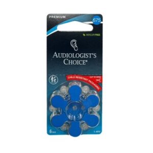 Audiologist's Choice® Labeled Rayovac ZM Batteries, size 10 (10 cards of 6 batteries) - 675