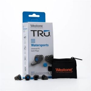 Westone TRU Watersports Earplugs - Light Blue Filter