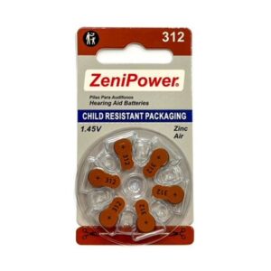 ZeniPower MF Batteries (10 cards of 6 batteries) - 312